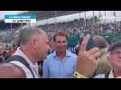 VIDÉO. Rafael Nadal prend un bain de foule à Le Mans Classic
