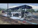 Villeneuve-d'Ascq : un bus s'embrase près d'un parc de loisirs