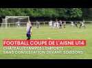 Football : Château/Étampes l'emporte sans contestation devant Soissons en finale de la Coupe de l'Aisne U14