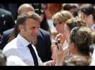 VIDÉO. « On trouve 10 offres d'emploi en faisant le tour du Vieux-Port » promet Emmanuel Macron