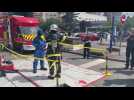 Exercice de sécurité au de Lille : prise en charge de l'une des victimes