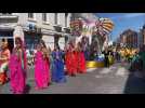 Parade du festival de l'Eaulypisme à Saint-Amand-les-Eaux