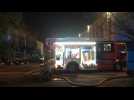 Valenciennes : un restaurant ravagé par un incendie, soirée brûlante à la Briquette