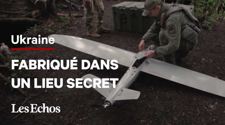 Illustration pour la vidéo Le Leleka-100, ce drone « made in Ukraine » qui renforce la précision des tirs