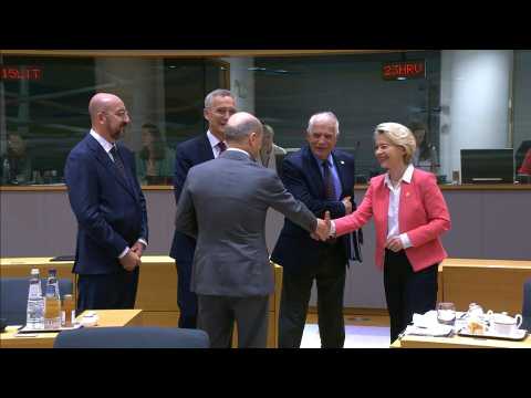 EU leaders meet in Brussels to address conflict in Ukraine