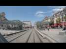 VIDÉO. Voyage en avant-première sur la nouvelle ligne C du tramway d'Angers dans la cabine du conducteur