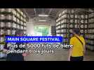 Arras : plus de 5000 fûts de bière prêts pour le Main Square Festival