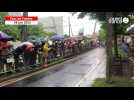 VIDÉO. Tour de France 2023. La parade de David Gaudu, Valentin Madouas et Groupama-FDJ à Bilbao