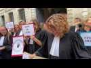 Arras : les greffiers manifestent devant le tribunal