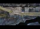Pérou : le dernier pont de corde inca au monde