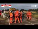 VIDÉO. Collision mortelle entre un train et une voiture en Sarthe : les passagers du TER évacués