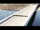 Le HAvre : passerelle Vatine