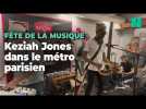 Pour la fête de la musique, Keziah Jones fait un concert surprise dans le métro parisien