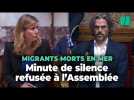 Migrants morts en mer : Caron demande une minute de silence à l'Assemblée, Braun-Pivet refuse
