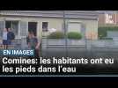 Comines : inondations rue de l'Abreuvoir