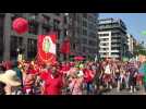 Des milliers de syndicalistes du non marchand s'élancent dans les rues de Bruxelles