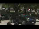 Trump's motorcade leaves Miami federal courthouse after hearing