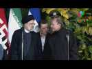 Nicaragua's Ortega receives Iran's Raisi in Managua