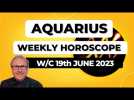 Aquarius Horoscope Weekly Astrology from 19th June 2023