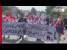 VIDEO. Les moments forts de la manifestation contre la fermeture de la maternité de Guingamp
