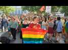 Première marche des fiertés LGBT en Corse