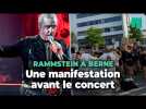 Chanteur de Rammstein accusé d'agressions sexuelles : à Berne, une manifestation avant un concert