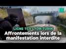 Ligne TGV Lyon-Turin : des affrontements entre manifestants et forces de l'ordre en Savoie