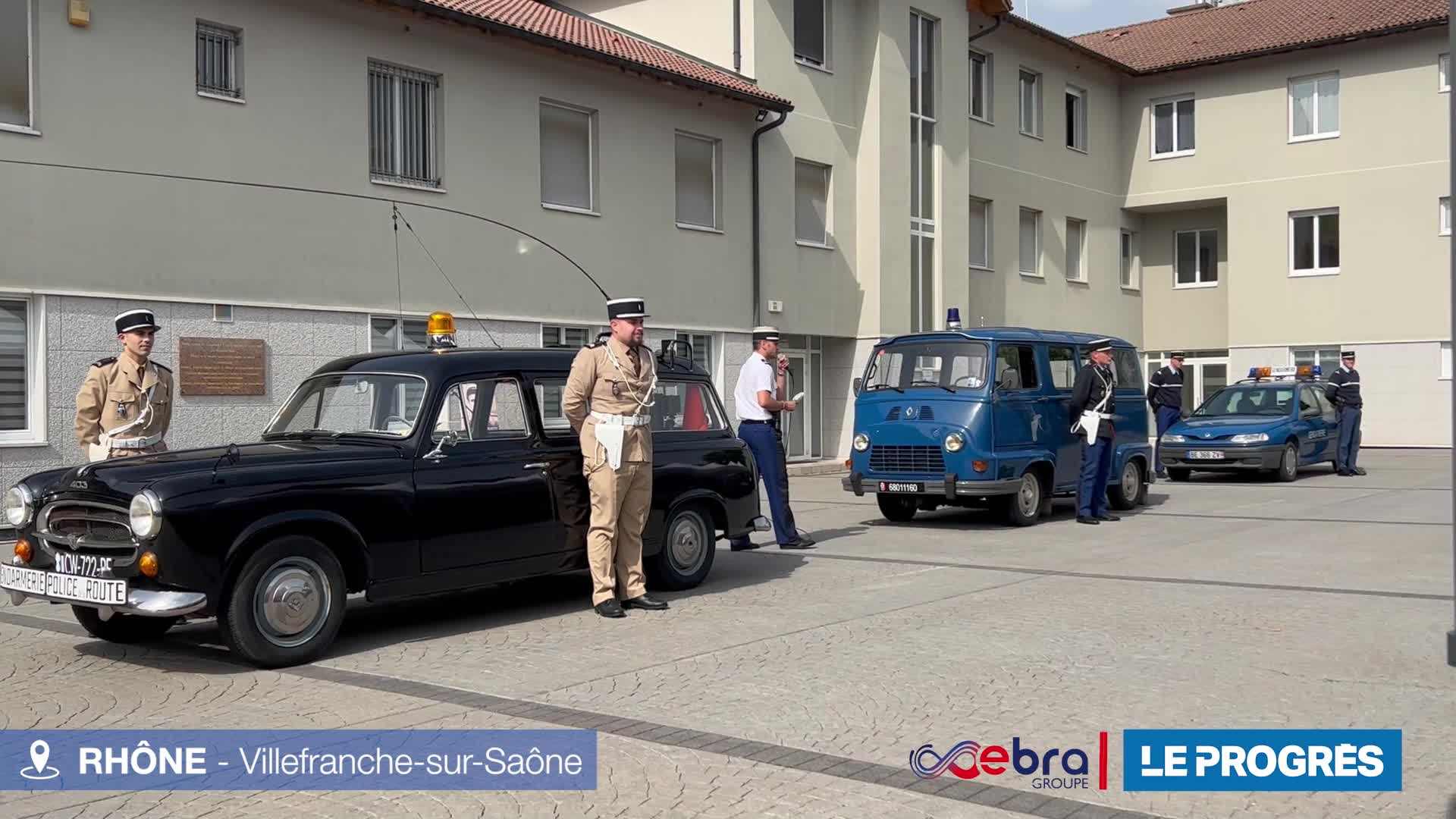 Les voitures de la Gendarmerie Nationale au fil du temps