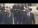 French PM Borne welcomes Chinese Premier Li Qiang in Paris