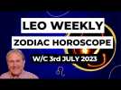 Leo Horoscope Weekly Astrology from 3rd July 2023