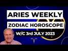Aries Horoscope Weekly Astrology from 3rd July 2023