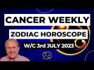 Cancer Horoscope Weekly Astrology from 3rd July 2023