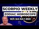 Scorpio Horoscope Weekly Astrology from 3rd July 2023