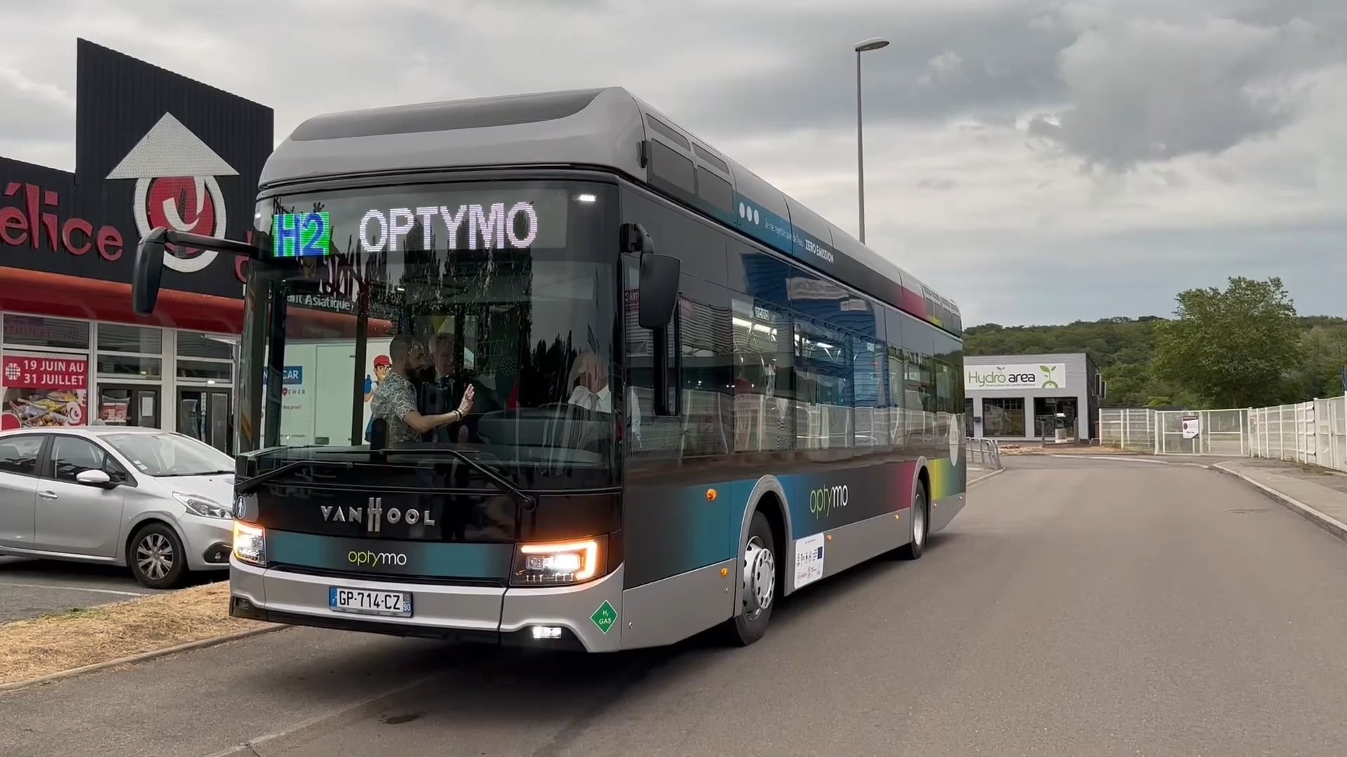 La Ratp teste son premier bus à hydrogène