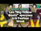 Les « Big Yellow Boots » dévoilées à la Fashion Week de Paris vont rappeler des souvenirs à certains