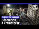 Guerre en Ukraine : Kramatorsk, dernier rempart ukrainien à l'Est, bombardé