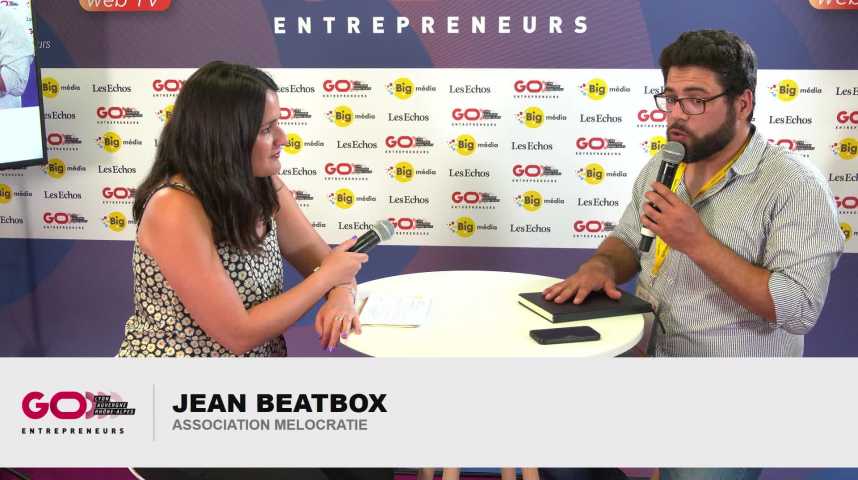 Illustration pour la vidéo Interview de Jean Beatbox, Association Melocratie 