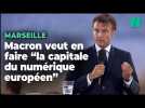 Macron veut faire de Marseille la capitale du numérique européen