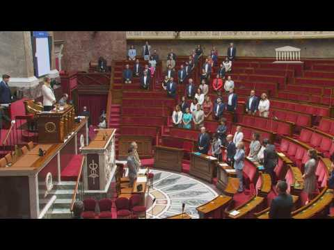 French MPs hold minute's silence for teen shot dead by police