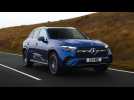 2023 Mercedes-Benz GLC 300 e in Blue Driving Video