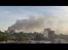 Smoke in Khartoum as battles rage