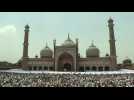 India: final Friday prayers in New Delhi before Eid
