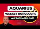 Aquarius Horoscope Weekly Astrology from 24th April 2023