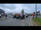 Manifestation des motards à Beauvais