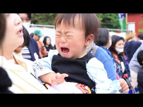 Japan's 'crying baby sumo' festival returns for the first time since the pandemic