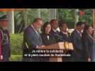 Le président guatémaltèque Alejandro Giammattei exprime son 
