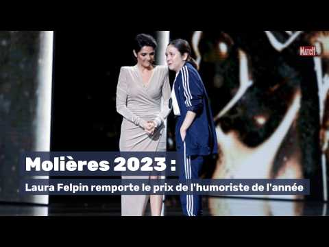 VIDEO : Molires 2023 : Laura Felpin remporte le prix de l'humoriste de l'anne