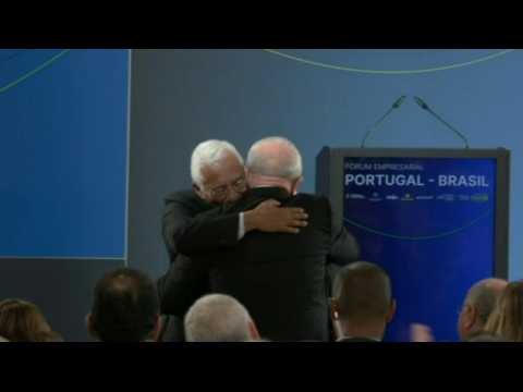 Brazil's President Lula and Portugal's PM Costa address business forum