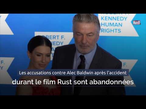 VIDEO : Les accusations contre Alec Baldwin aprs l'accident durant le film Rust sont abandonnes