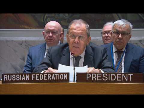 Russia's Lavrov chairs UN Security Council meeting amid Ukraine war